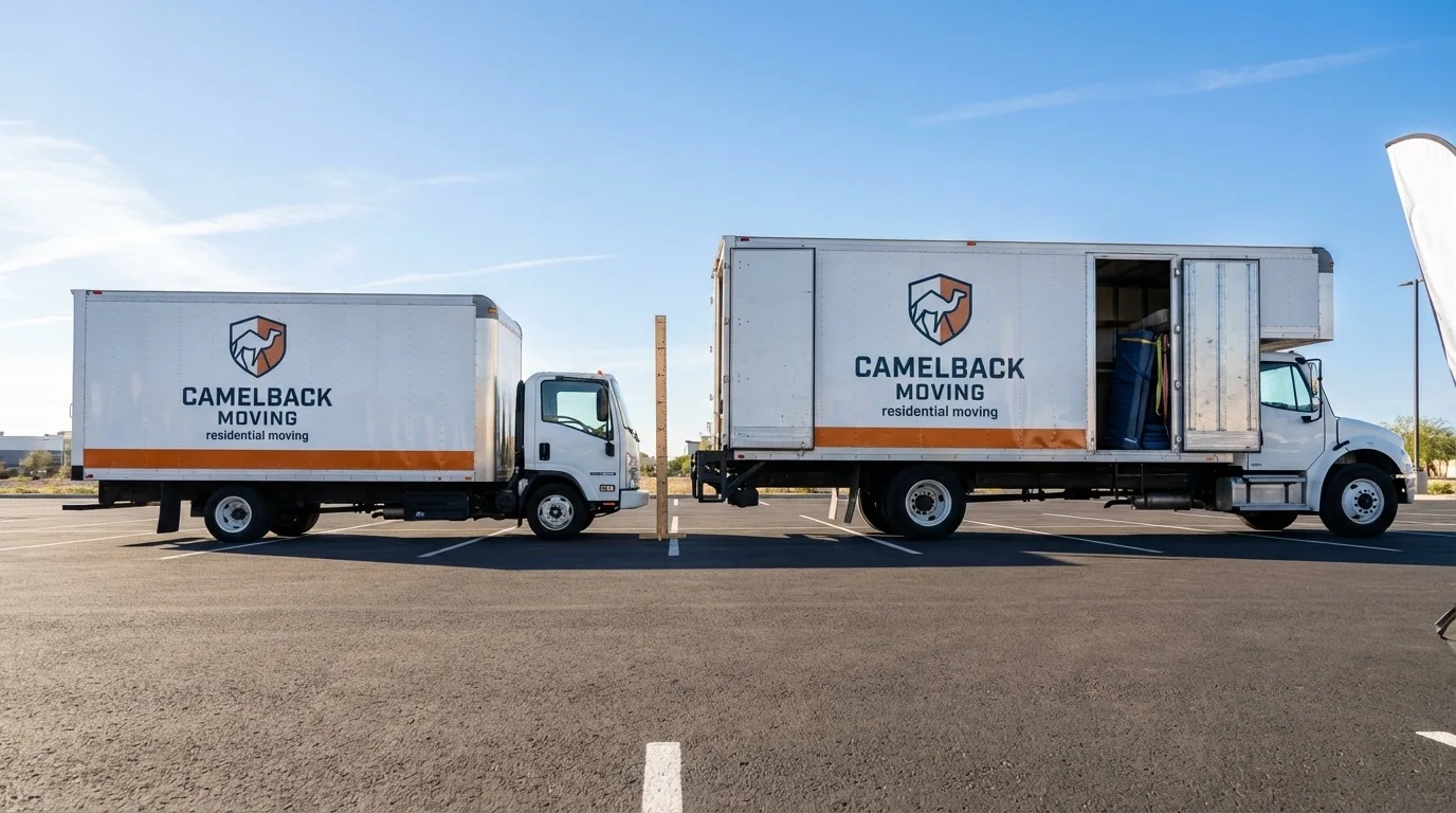 Moving truck size capacity guide in Trujillo Alto